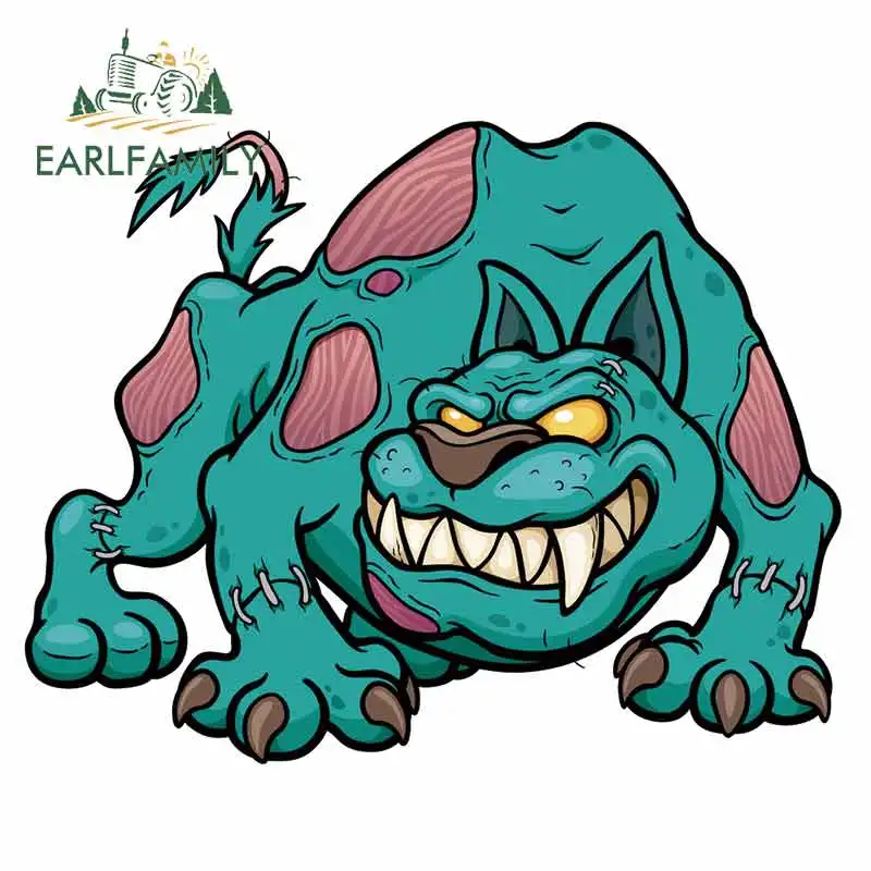 EARLFAMILY 13cm X 10 2cm For Dog Zombie Auto Decal Fashion Fine Fashion earlfamily-13cm-x-10-2cm-for-dog-zombie-auto-decal-fashion-fine-fashion