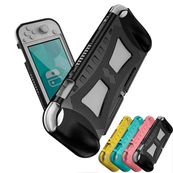 

Silicone TPU Case for Nintendo Switch Lite Shock Proof Protective Cover Shell w/ Ergonomic Grip For Nintend Switch NS Lite Mini