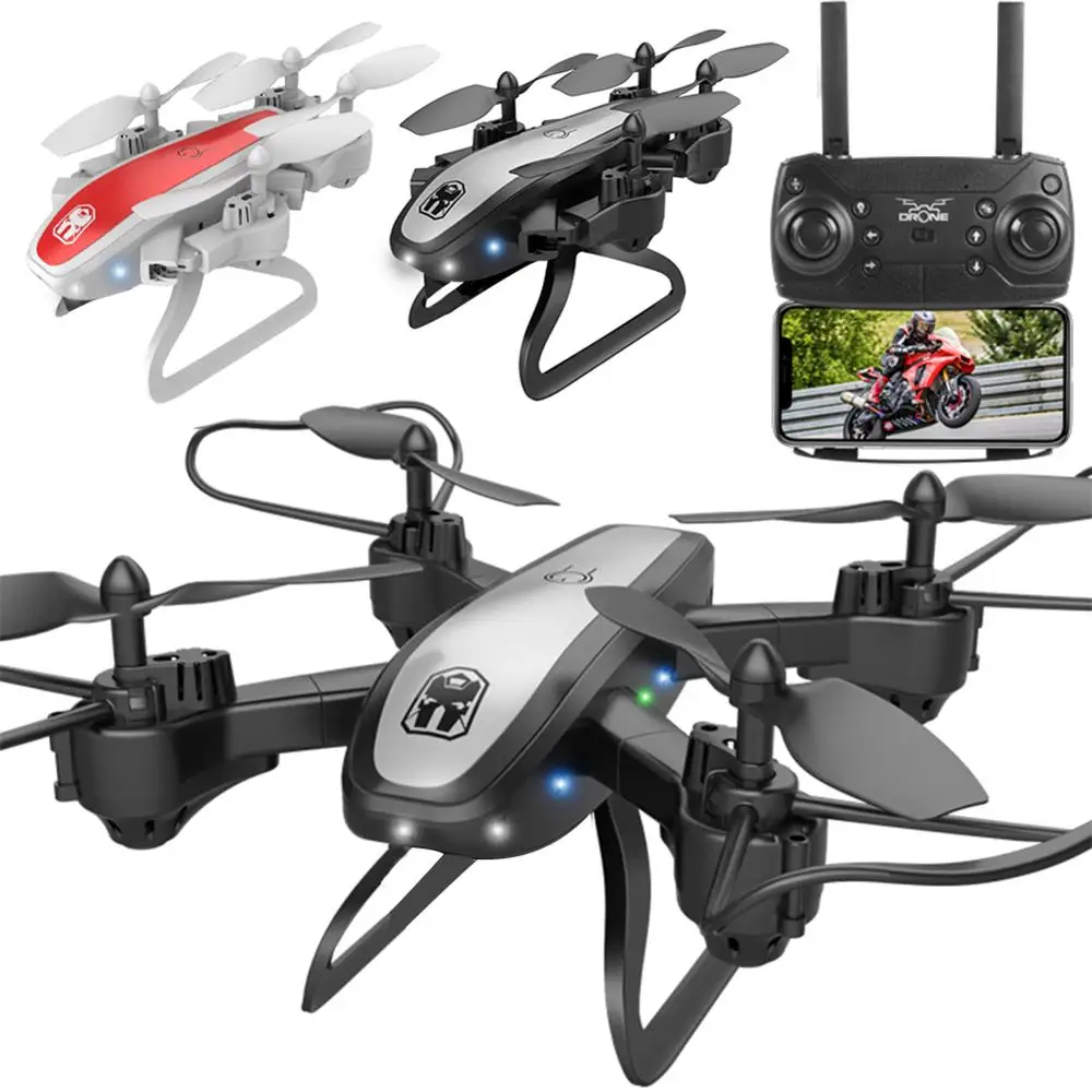 Дрон KY909 HD 4K WiFi видео в режиме реального времени fpv светильник с потоком