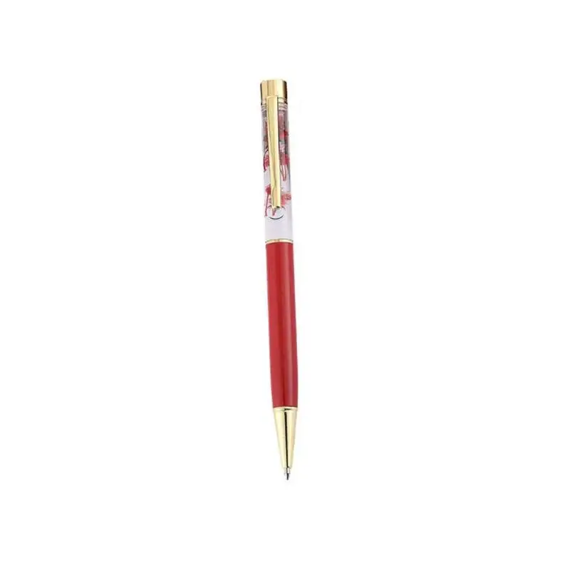 1pc Luxury Flower Metal Ballpoint Pens 1mm Business Quality Supplies Gift For Kids Pens Office Stationery School High Girls V8W8