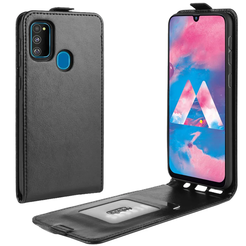 Роскошный чехол из искусственной кожи с откидной крышкой для Samsung A9 A8 Star A8S A40S M10 M20