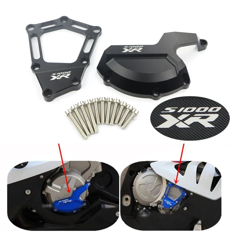 

Mortorcycle Engine Cover Frame Slider Crash Protector For BMW S1000XR 2015 2016 2017 2018 Engine Stator Cover Slider Guard