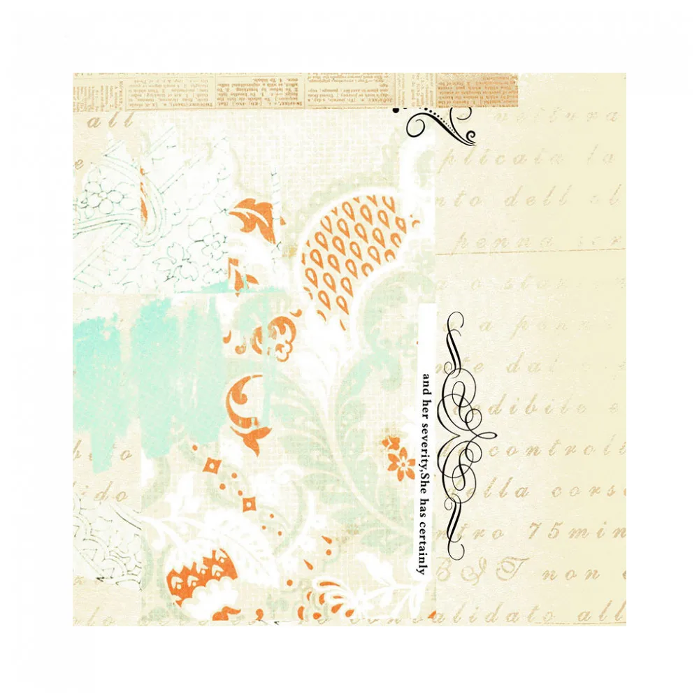Набор бумаги Perfect Craft "Радужные краски" 30,5*30,5 см