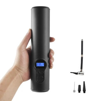 

12V Car Electric Air Pump Preset Tire Pressure LED Lighting Lamp Inflator Pump M2ED