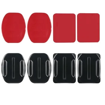 

Flat Curved Adhesive Mounts Sticker Mount for GoPro Hero 9 8 Black 7 6 5 Max Yi 4K Osmo Action Camera Go Pro Accessories