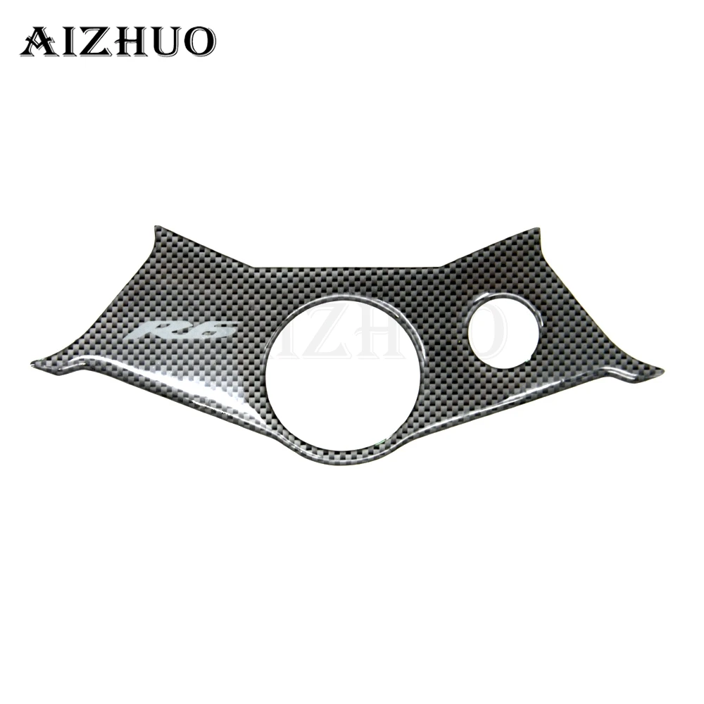 Кронштейн поворотного кулака мотоцикла Обложка Наклейка для Yamaha R6S R6 2003-2005 2004 кронштейн поворотного кулака крышка наклейка стикер