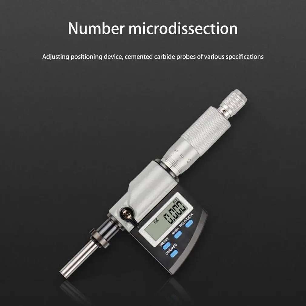 Микро Электронный микрометр ABS& нержавеющая сталь lcd цифровой штангенциркуль портативный измерительный инструмент