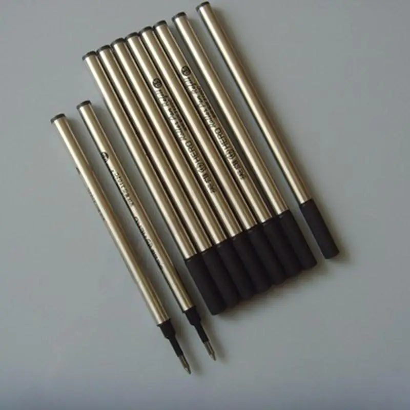10pcs Pen Refills Black Ink Refill Cross Pen Refills Black Medium Home Pens Cross Pen Refills Writing Office Nib Stationery