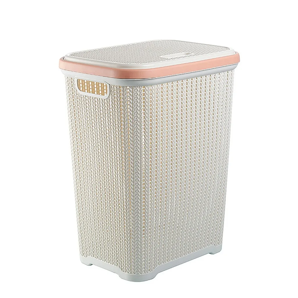 Laundry Basket Storage bin Large Basket For Toy Washing Basket Dirty Clothes Sundries Storage Baskets Box Hamper Rattan Basket