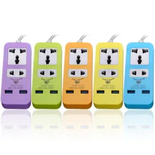 Multi-functional with USB Intelligent Extension Sockets Travel Portable Power Strip British-Style Hkcmms Wiring Board Socket