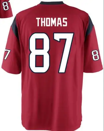 4 Deshaun Watson jersey 87 Demaryius Thomas 99 J.J. Watt 32 Tyrann Mathieu 10 DeAndre Hopkins 90 Jadeveon Clowney майки - Цвет: Deep blue dezhouren