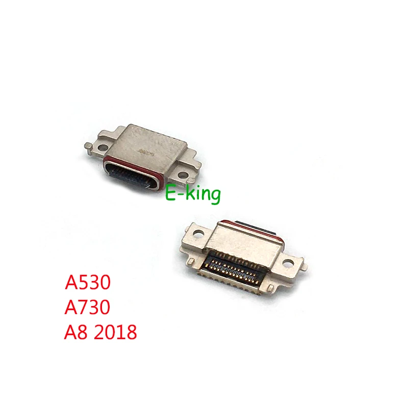 10 шт. для Samsung Galaxy A8 2018 A530 A730 USB-коннектор зарядки разъем док-станции | Мобильные