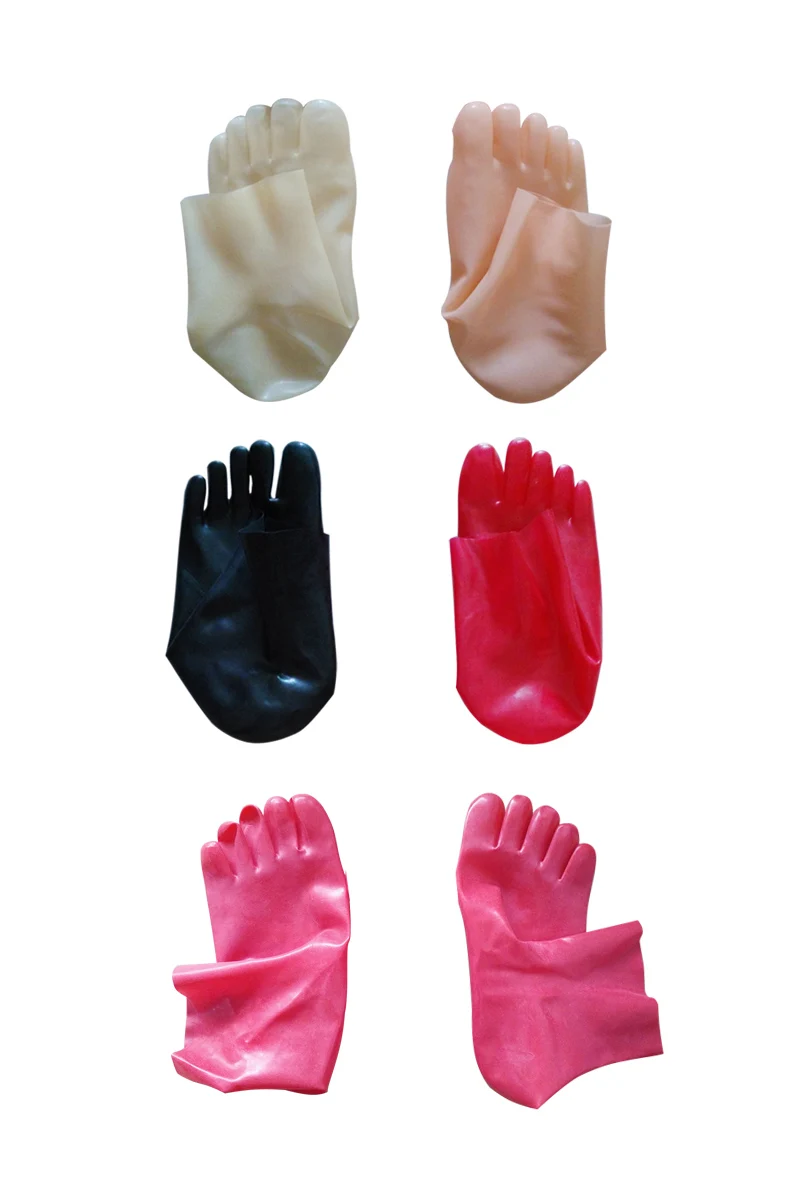 Unisex Anime Cosplay Socks Five Toes Rubber
