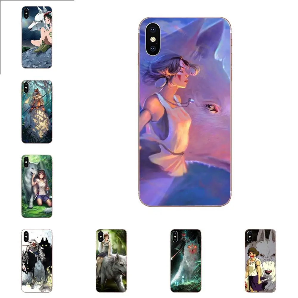 

Princess Mononoke And Wolf Good-looking For Samsung Galaxy Note 5 8 9 S3 S4 S5 S6 S7 S8 S9 S10 5G mini Edge Plus Lite