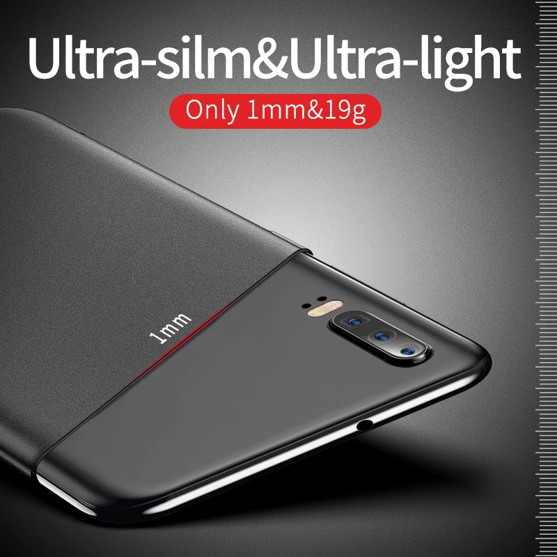 P30 Pro Чехол MSVII тонкий матовый чехол для Huawei Lite Case P 30 Plus жесткий из поликарбоната P20