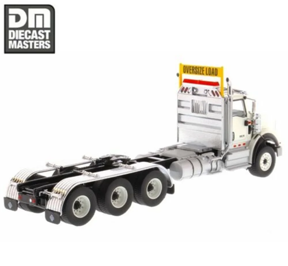 Бренд Diecast Masters 1/50 белый прицеп 71007 Международный HX620 день кабина тандемный трактор