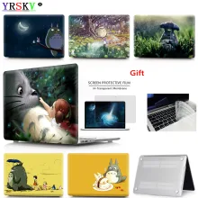 Серия Тоторо, чехол для Apple Macbook Air Pro retina 11 12 13 15 дюймов сумка для ноутбука, для Mac book Air Pro 13,3, 15,4 чехол. A1932+ подарок