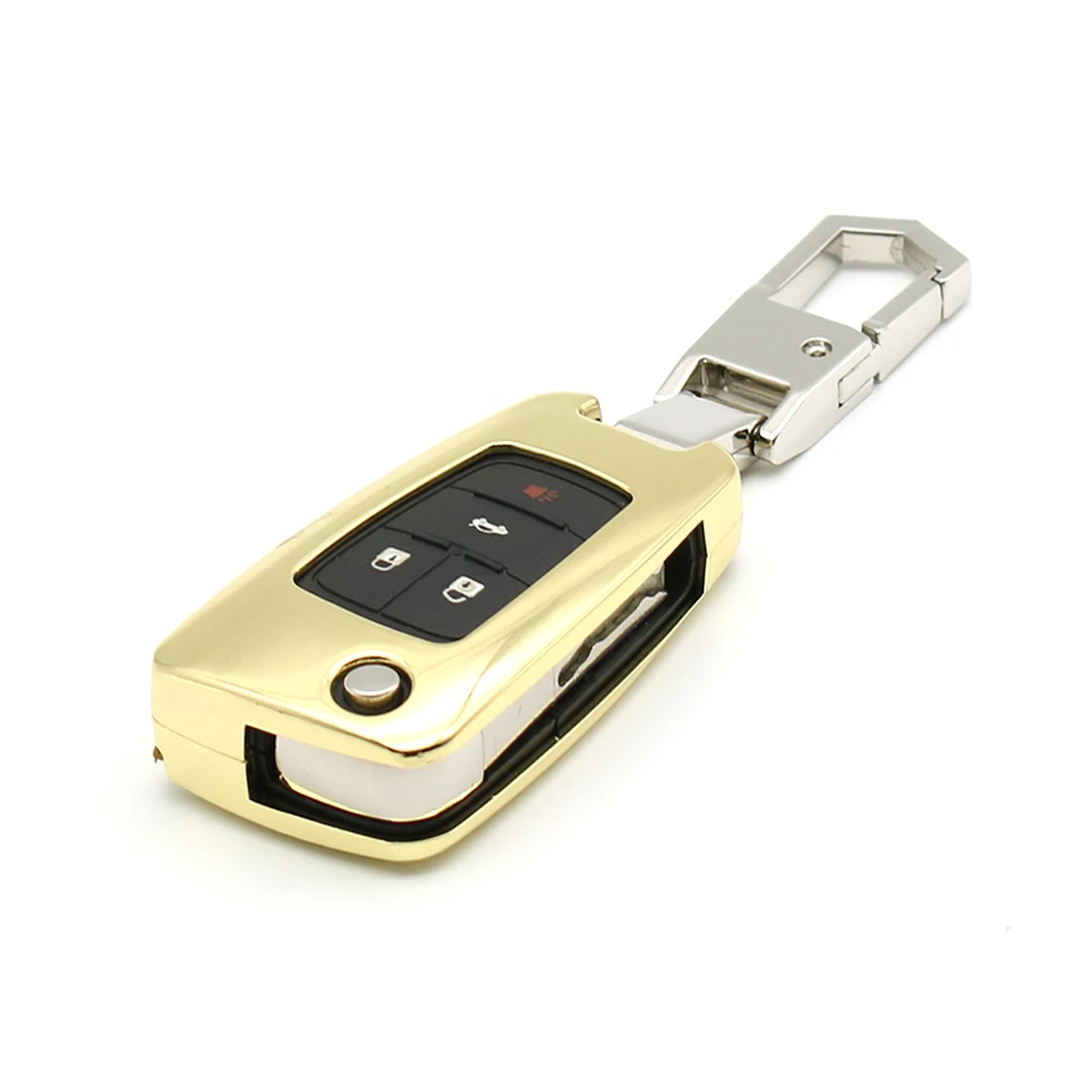 Для Chevrolet Cruze Sonic BuickRemote брелок в виде ракушки чехол Авто держатель чехол смарт-протектор Kirsite покрытие