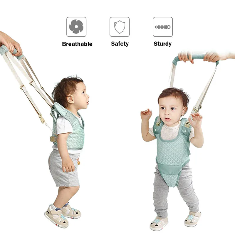 Популярные Детские чтобы учиться ходить ремень безопасности ComfortableToddler Walker стоьте вверх жгут помощник поводки для собак два Цвета для Cjild
