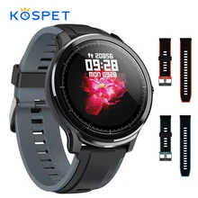 KOSPET зонд IP68 Водонепроницаемые Смарт-часы для мужчин полный сенсорный круглый экран монитор сердечного ритма кровяное давление Смарт-часы для мужчин и женщин