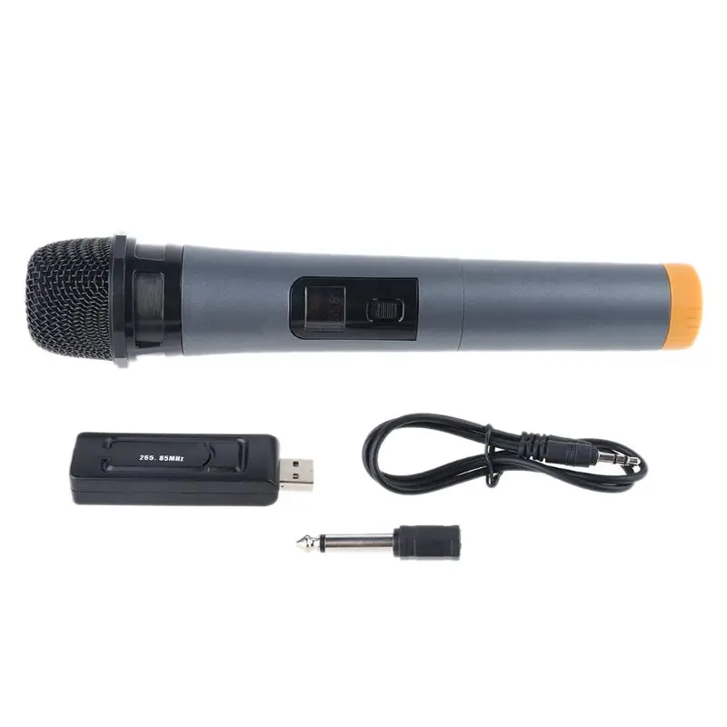 

3.5mm 6.35mm Wireless Microphone Megaphone Mic with USB Receiver for Loudspeaker