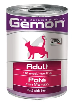 

GEMON GEMON CAT ADULT for adult cats with beef pate 400g