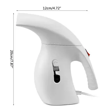 

Mini Portable Handel Steamer Steam Iron Fast Heat Up for Clothes Face Joints Steaming with Insulation Glove for Home and Travel