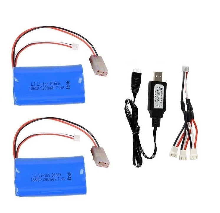 7,4 v 1800 mah li-po батареи для henglong 3818 3819 3838 3839 3869 3879 3888 3889 3899 3898 3909 1:16 RC батальон Танк 7,4 v 1800 мА-ч