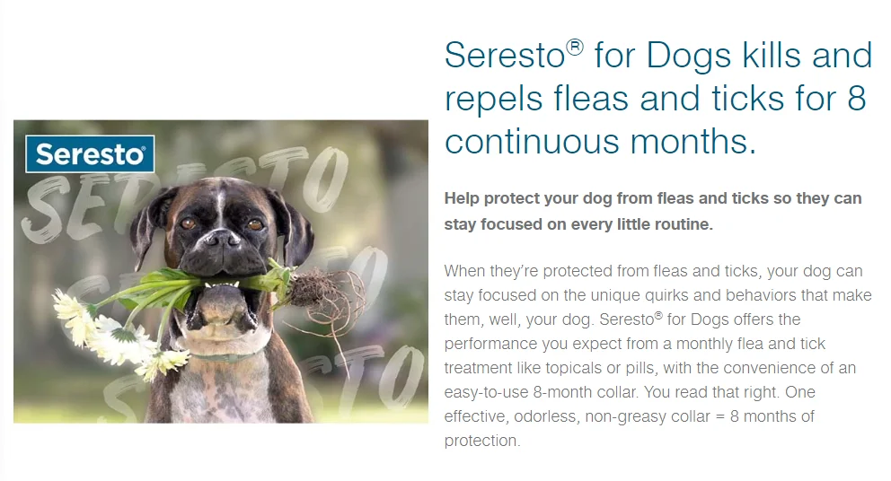 seresto collar shelf life