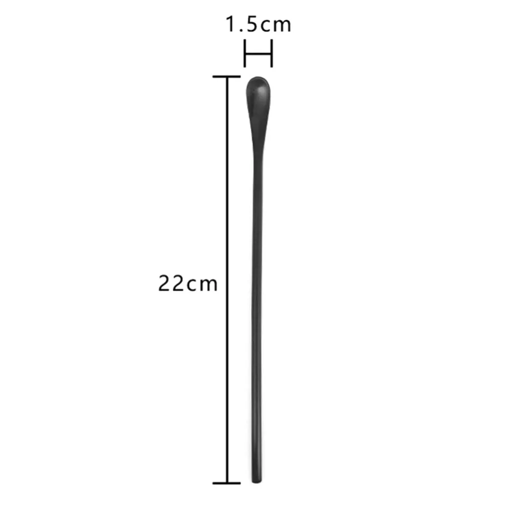 Круглые палочки в японском стиле 304 из нержавеющей стали coffee Stir SpoonNew Qgnv