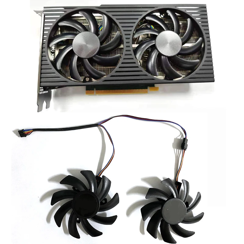 Nuova Ventola Di Raffreddamento Fai Da Te 83Mm 4Pin Dc 12V Fdc10H12S9-C Rtx 3060 Ventola Gpu Per Dell Rtx 3060 Ti Sostituzione Ventola Scheda Grafica