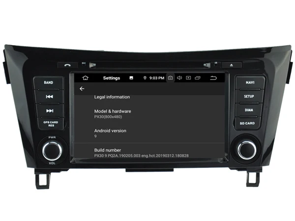 PX5 Octa(8)-Core Android 9,0 автомобильный dvd-плеер для NISSAN QASHQAI/X-trail- автомобильный аудио gps Мультимедийная навигация