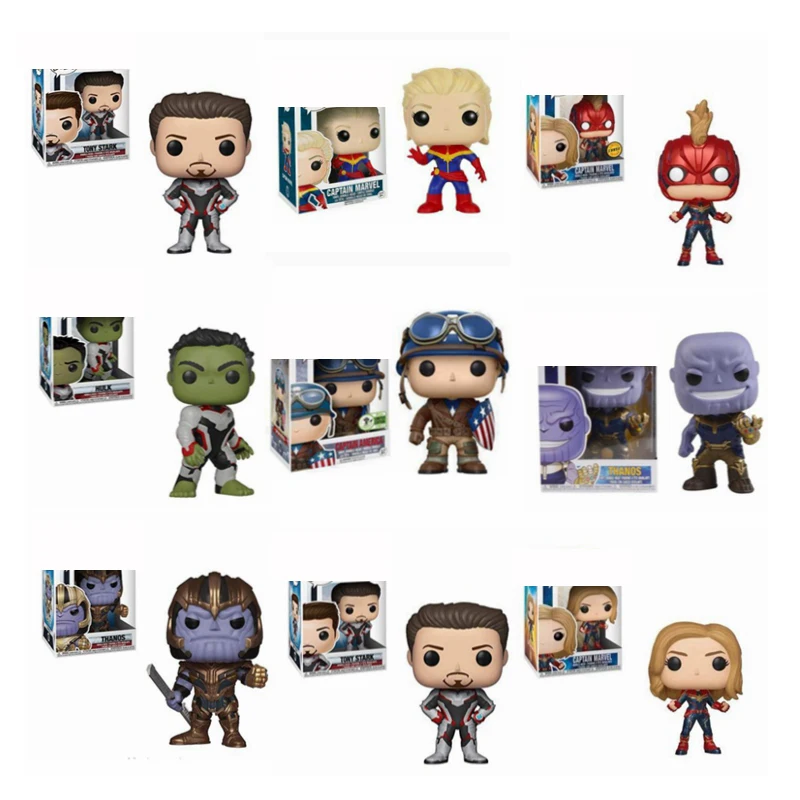 Оригинальная Коллекционная кукла funko pop из фильма мэнгерры 4 Железный человек