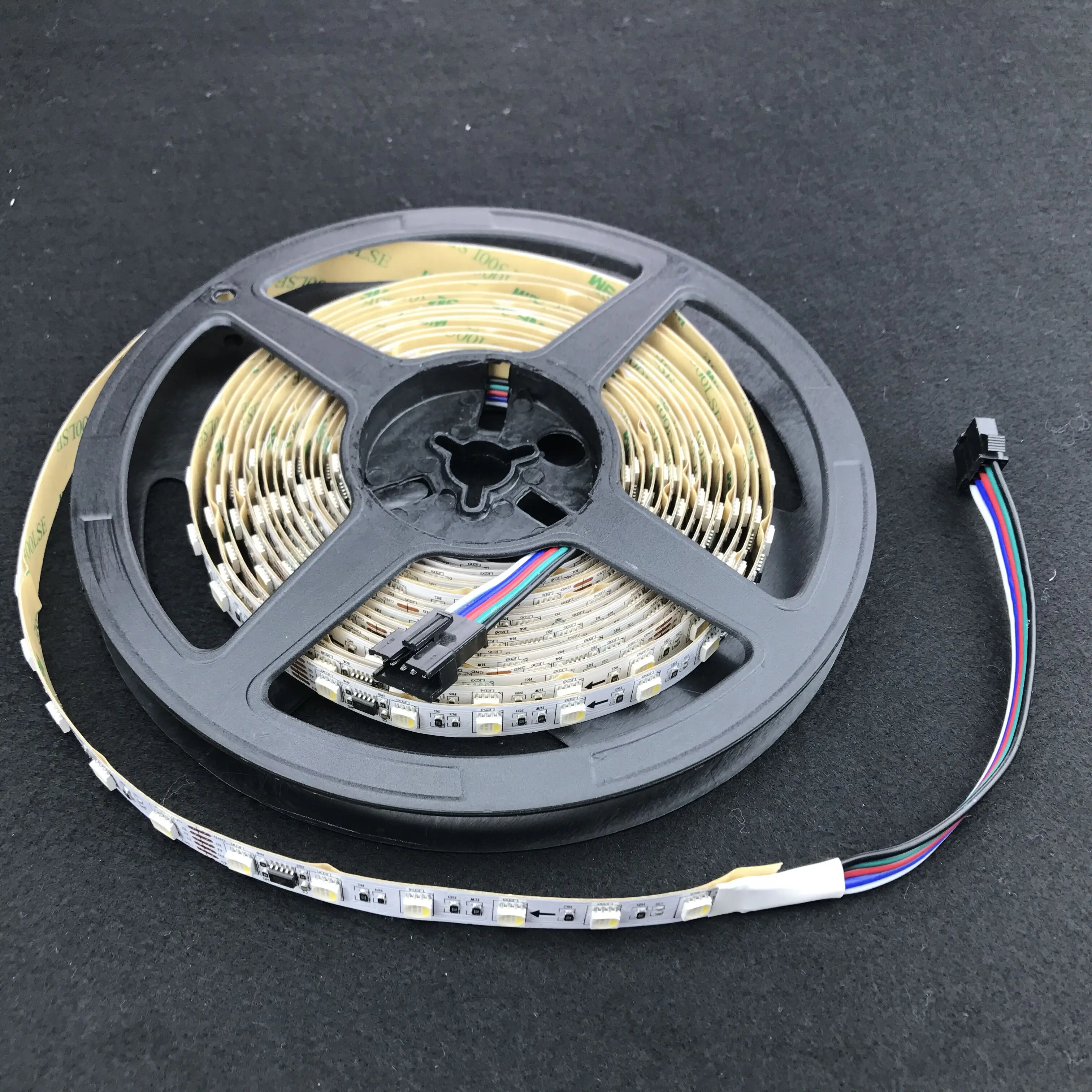 5 м DC24V светодиодный RGBW Стандартный DMX512 цифровой полосы 60 s/m 10 пикс./м не