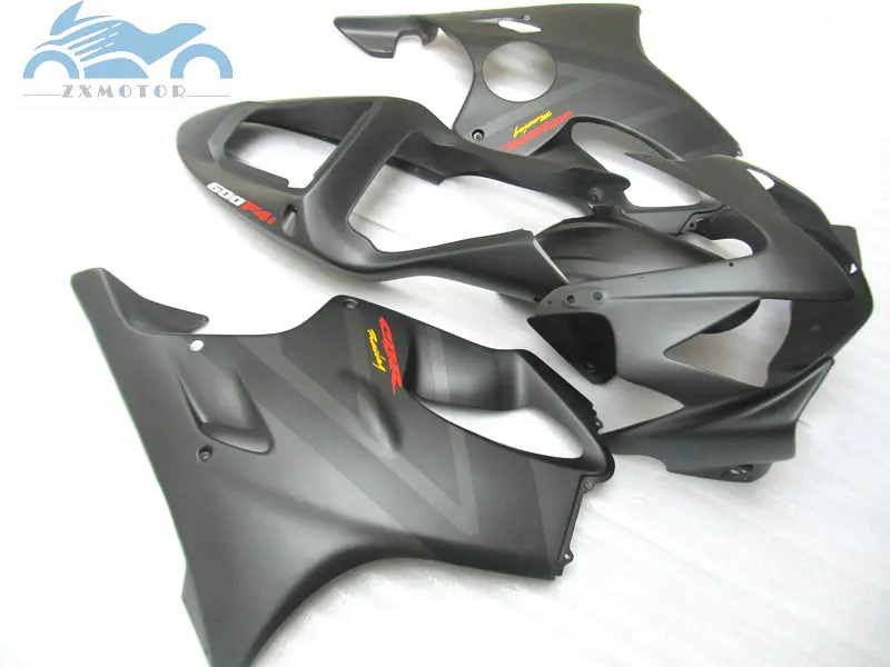 Комплект обтекателей впрыска, пригодный для Honda CBR 600F4i 2001 2002 2003 CBR600F4i 01 02 03 черный рынок запчастей АБС комплекты обтекателей частей HT18