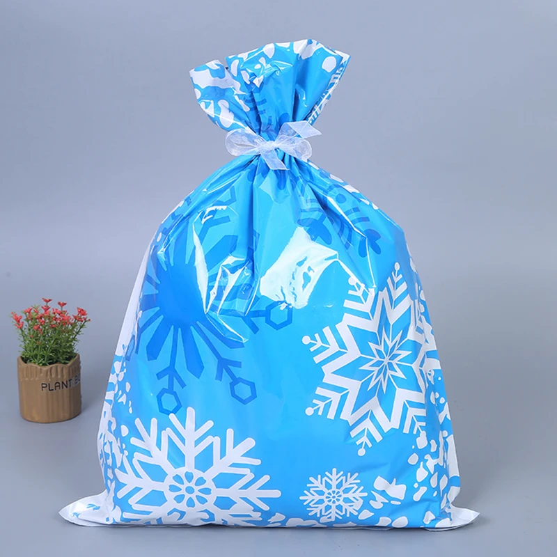 35x Рождественский подарок упаковка сумки набор конфет Подарок Чулок мешок W/ленты товары для домашнего сада