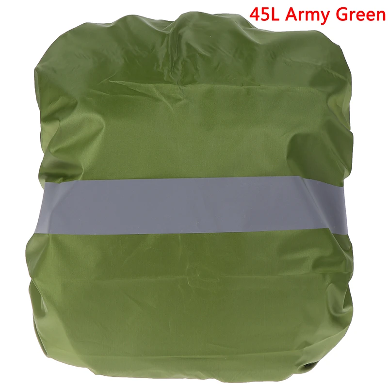 AN45 Rain Cover Backpack Reflective 20L 35L 45L 60L 70L Waterproof Bag Camo Tactical Outdoor Camping Hiking Climbing Dust Raincover - Цвет: AN45