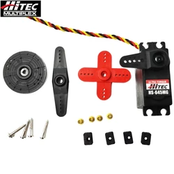 Hitec – engrenage métallique HS645 HS 645MG, Servo Standard à grand couple, pour avion, camion, bateau à chenilles 1:10 RC, 1:12 