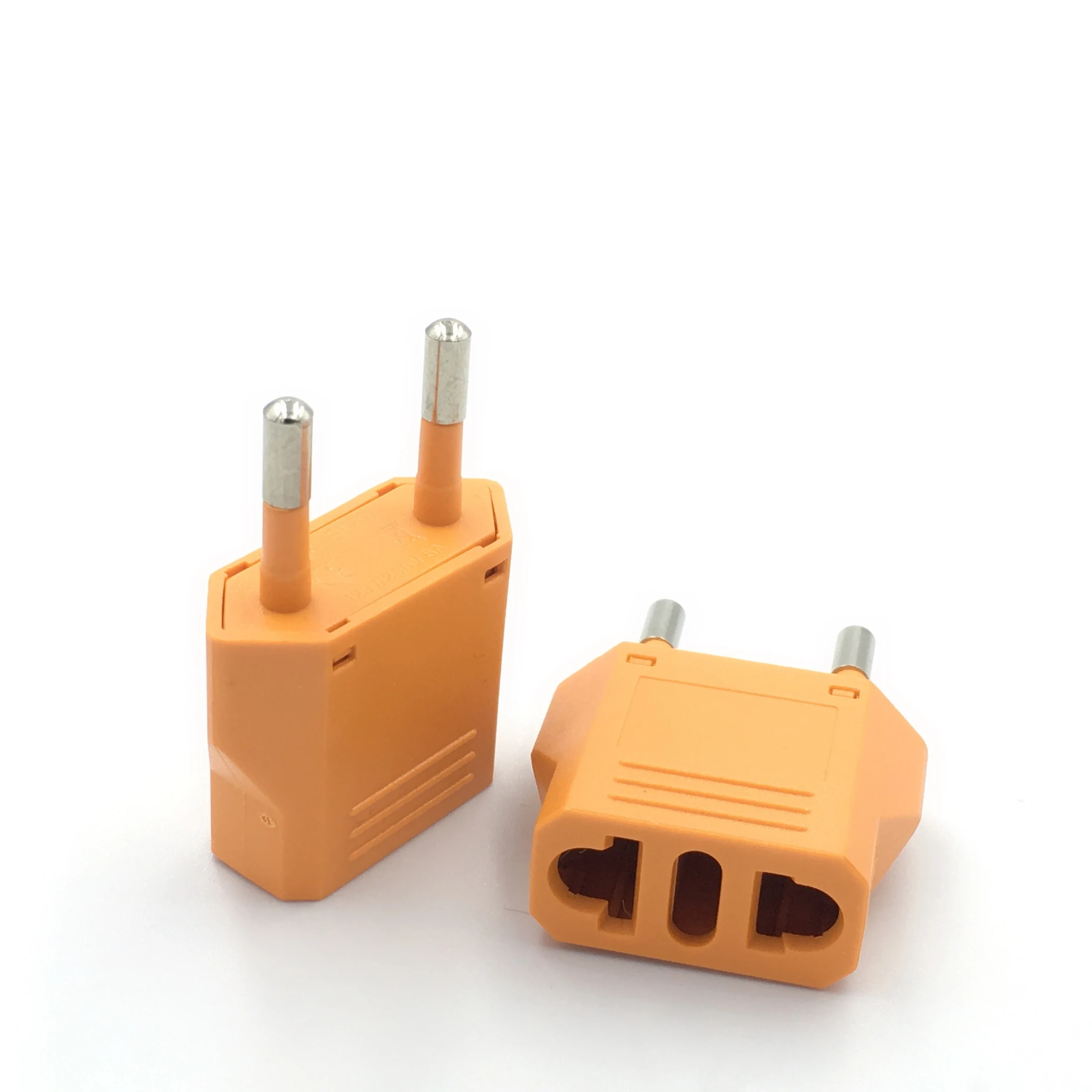 EU plug adapter power plug adapter plug converter eu socket converter China US to EU European travel adapter electric plug converter power sockets AC outlet