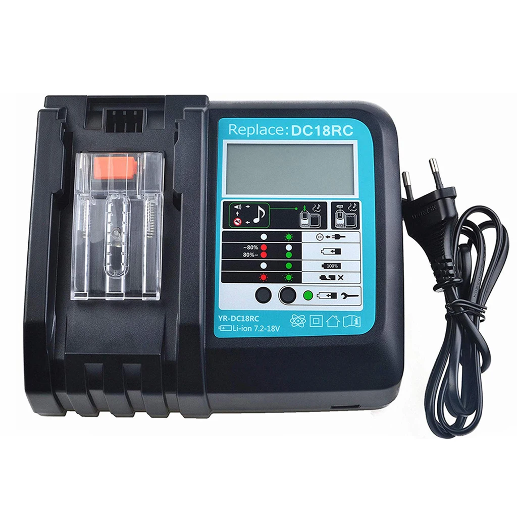 DC18RF 18V зарядное устройство 6.5A ток для альтернативной Makita электроинструмента