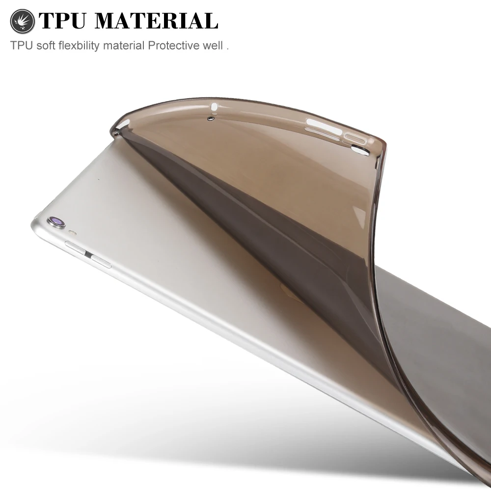Чехол для iPad 10 2 2019 прозрачный мягкий силиконовый чехол из ТПУ 7 A2200 A2198 A2232 A2197 Air 3 5 |