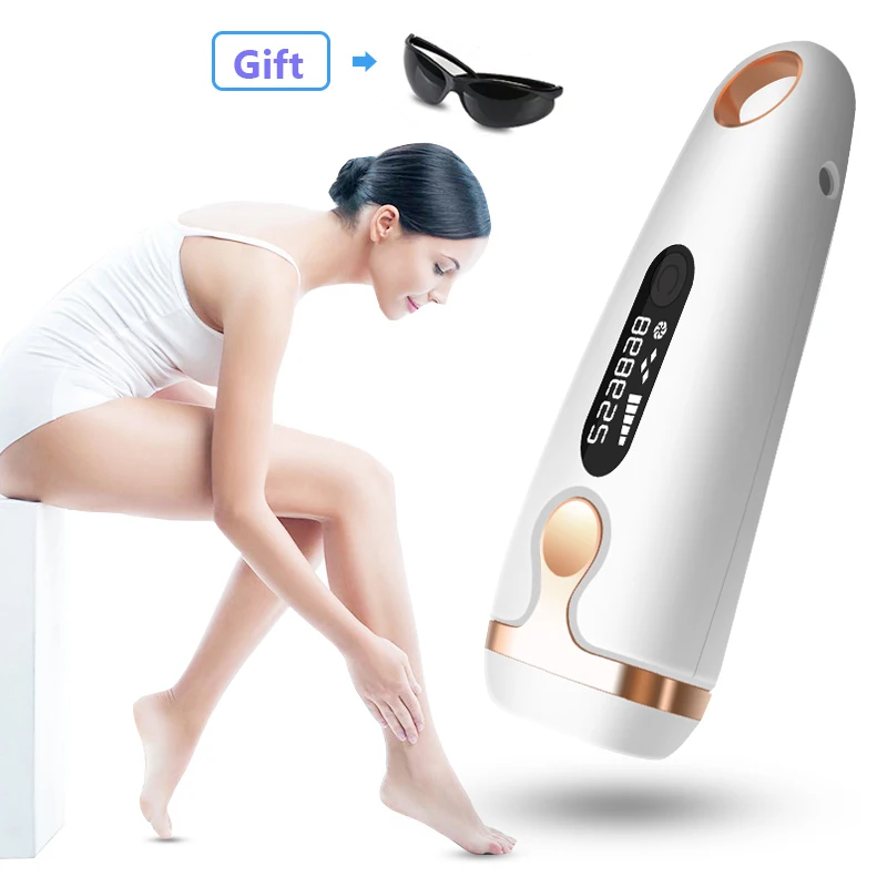 Лазерный Фотоэпилятор крем-кожи Эпилятор IPL эпилятор перманентное удаление волос для женщин 500000 Flash Touch Body Leg бикини триммер
