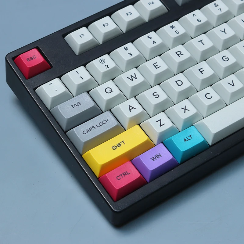 Teclas de Sublimação de Tinta Dsa Pbt Bonés de Teclas Positivos em Branco para Faça Você Mesmo Cores Cmyk para Ikbc Cereja mx Sony Teclado Mecânico 29 - Imagem 5