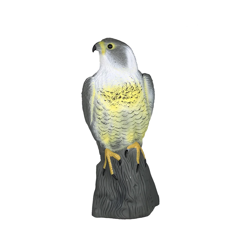 Realistic Falcon Scare Cat Scarer Rabbit Bird Repeller Cat Prowler Owl Fake Scarecrow Decoy Pest Control