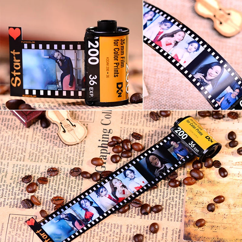 Memory-Film Album Photos Baby Cover Gifts Wedding-Anniversary Customized DIY Shower 10pcs