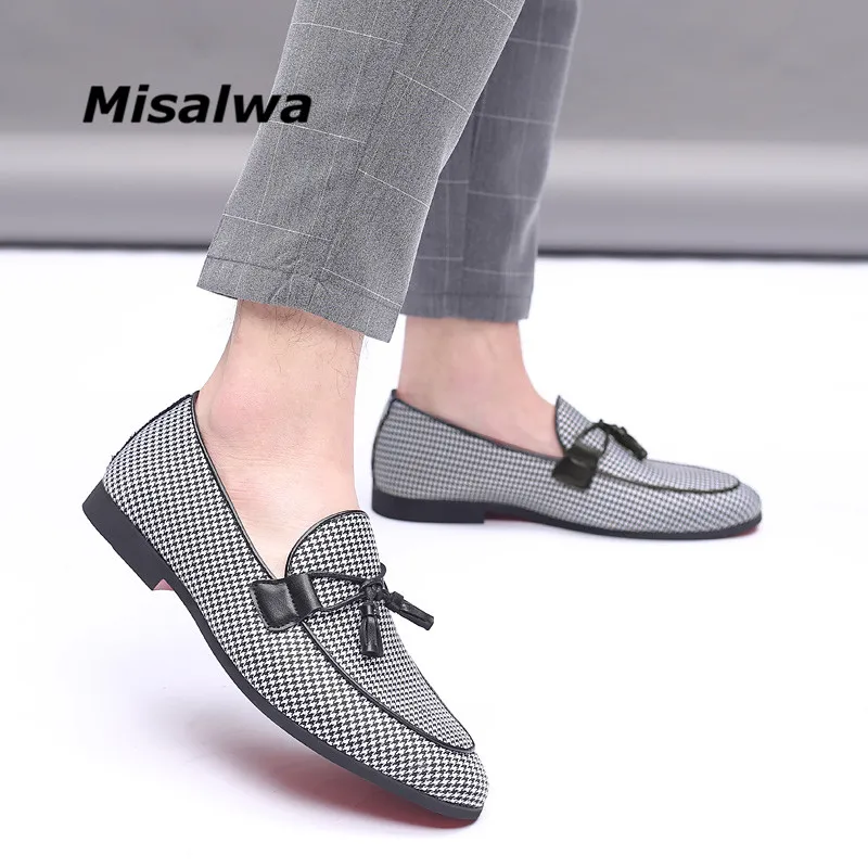 Misalwa, новые Мокасины, модельные Лоферы для мужчин, качественный спилок размера плюс, Нежные мужские свадебные туфли на плоской подошве для вождения, обувь для отдыха