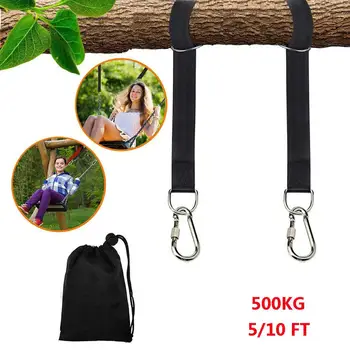 

Playground Swing Set Accessories Replacement Tree Swing Set Kit With Safety Lock And Tote Bag Can Accommodate 500kg 5/10FT