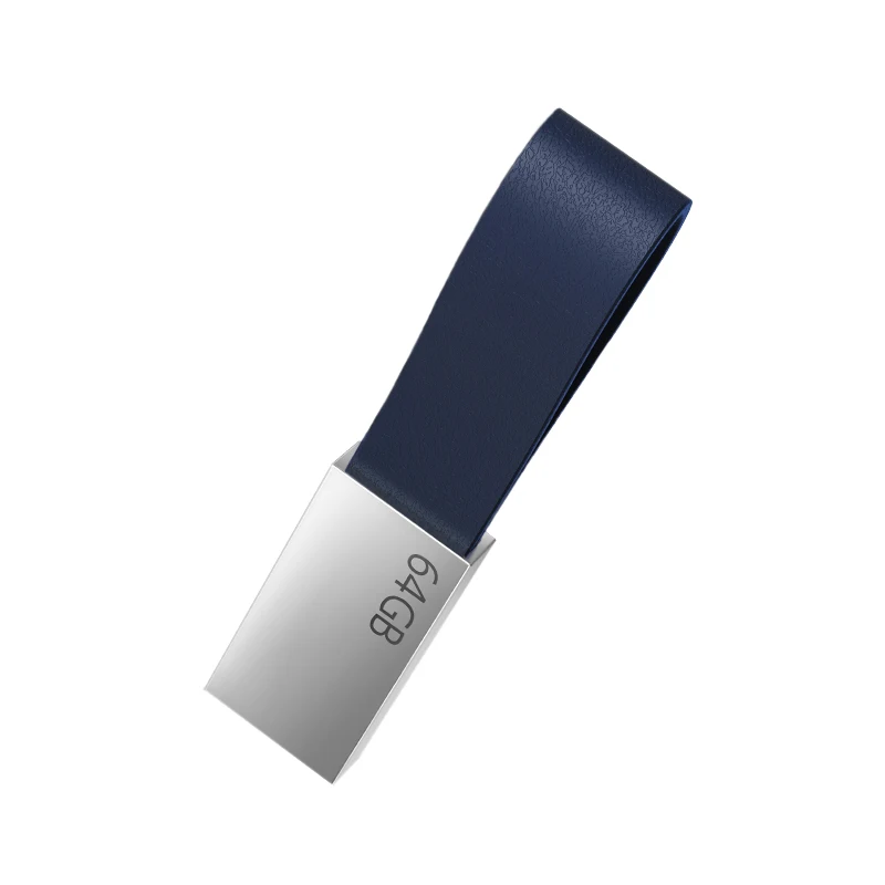 Kopen Xiaomi Mijia 64G U Schijf USB 3.0 High Speed Transmissie 64GB U Disk Volledige Mentale Lichaam Met lanyard Geheugen Apparaat