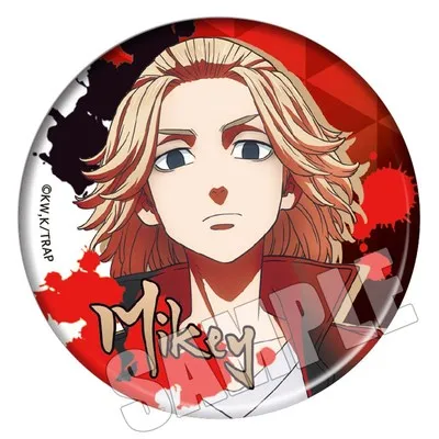 Anime Tokyo Revengers Cosplay Badges Manjiro Ken Takemichi Hinata Atsushi Chibi Costumes Accessories Kawaii Pins Broches Gifts mikey