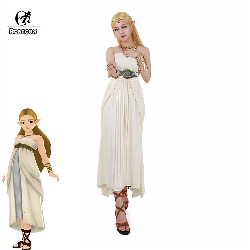 breath of the wild zelda white dress